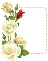 flowers & Floral frame free transparent png image.