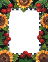 flowers & Floral frame free transparent png image.