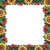 flowers & Floral frame free transparent png image.