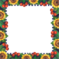 flowers & floral frame free transparent png image.