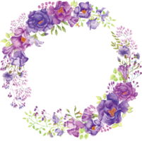 flowers & Floral frame free transparent png image.