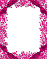 flowers & Floral frame free transparent png image.