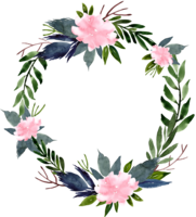 flowers & floral frame free transparent png image.