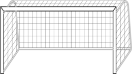 sport & football goal free transparent png image.