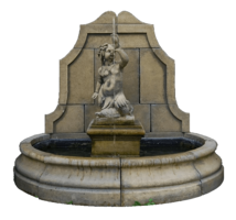 architecture & Fountain free transparent png image.