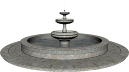 architecture & Fountain free transparent png image.