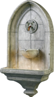 architecture & Fountain free transparent png image.