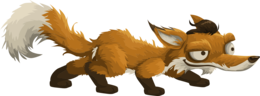 animals & Fox free transparent png image.