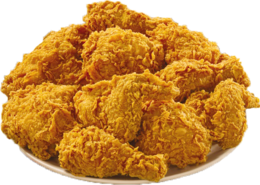 food & Fried chicken free transparent png image.