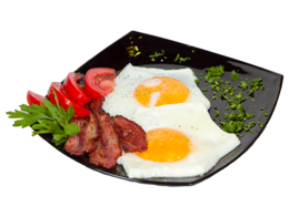 food & fried egg free transparent png image.