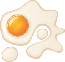 food & fried egg free transparent png image.