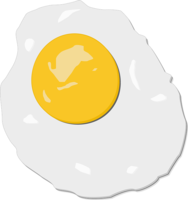 food & fried egg free transparent png image.