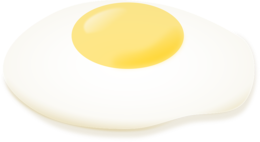 food & fried egg free transparent png image.