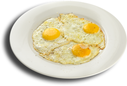 food & fried egg free transparent png image.