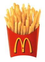 food & Fries free transparent png image.