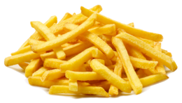 food & Fries free transparent png image.