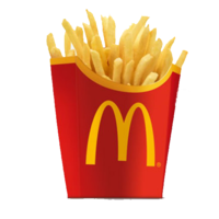 food & fries free transparent png image.