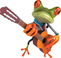 animals & Frog free transparent png image.