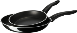 tableware & frying pan free transparent png image.