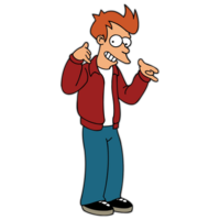 heroes & Futurama free transparent png image.