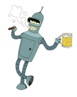 heroes & Futurama free transparent png image.