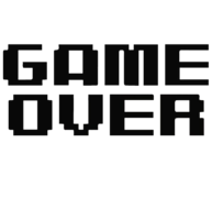 words phrases & Game over free transparent png image.