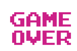 words phrases & game over free transparent png image.