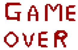 words phrases & game over free transparent png image.