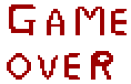 words phrases & Game over free transparent png image.