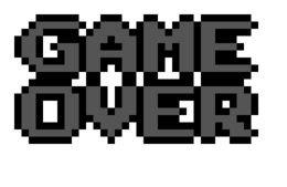 words phrases & game over free transparent png image.