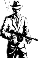 people & Gangster free transparent png image.