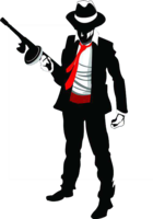 people & Gangster free transparent png image.