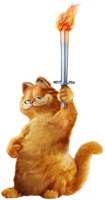 heroes & Garfield free transparent png image.
