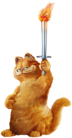 heroes & garfield free transparent png image.