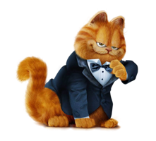 heroes & Garfield free transparent png image.