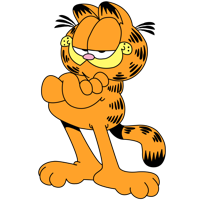 heroes & garfield free transparent png image.