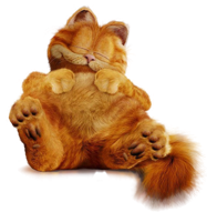 heroes & Garfield free transparent png image.