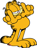 heroes & Garfield free transparent png image.