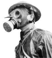 technic & gas mask free transparent png image.