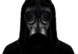 technic & Gas mask free transparent png image.