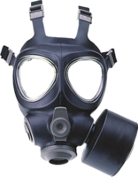 technic & Gas mask free transparent png image.