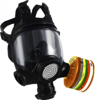 technic & Gas mask free transparent png image.