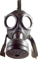 technic & gas mask free transparent png image.