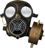 technic & gas mask free transparent png image.