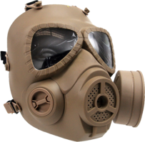 technic & Gas mask free transparent png image.