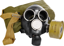 technic & Gas mask free transparent png image.