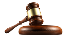 objects & Gavel free transparent png image.