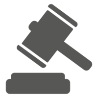 objects & Gavel free transparent png image.