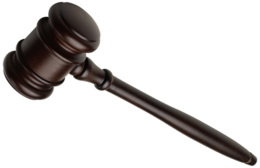 objects & Gavel free transparent png image.