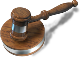 objects & Gavel free transparent png image.
